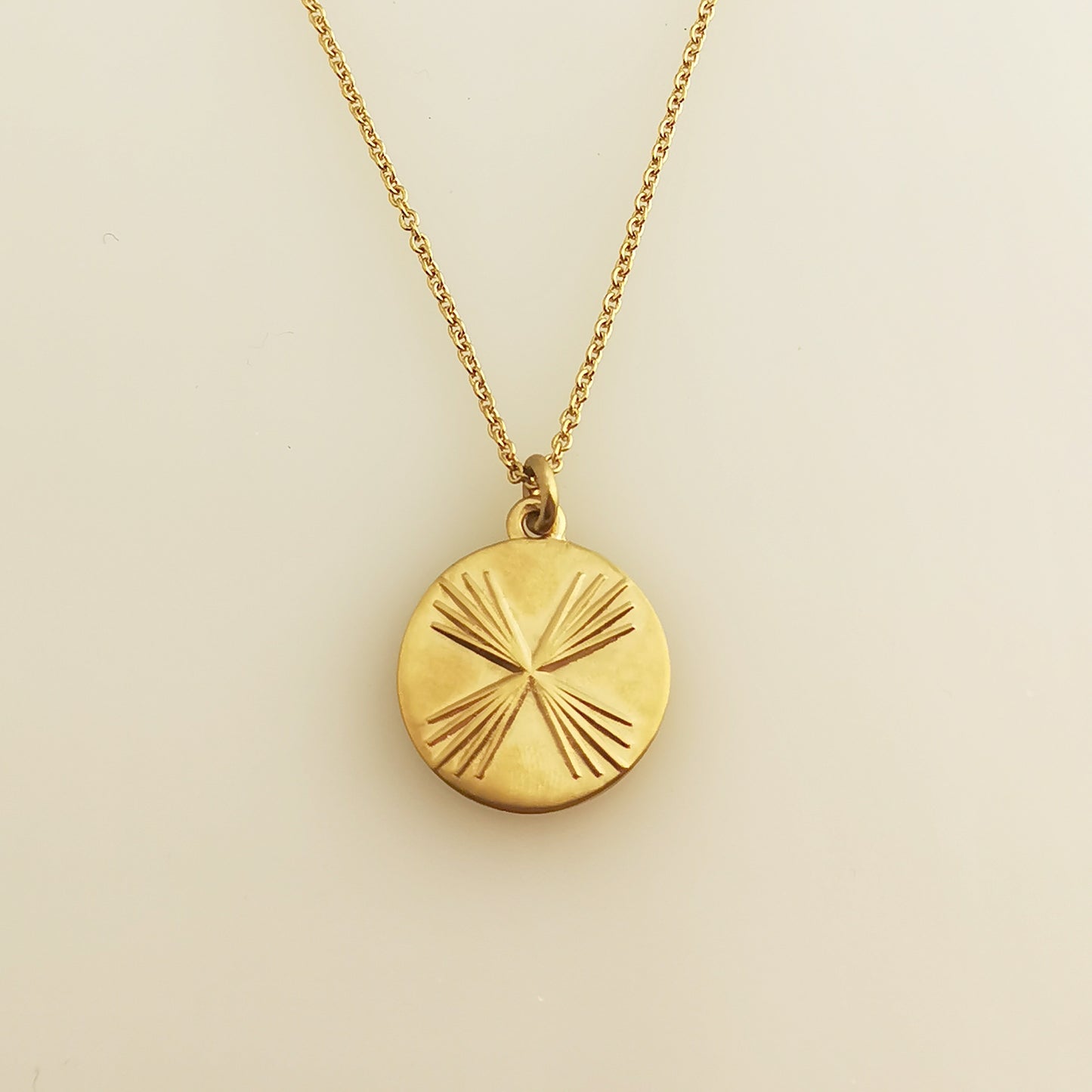 Xtellar Devotional Pendant – Astronaut Necklace – Gold-Plated