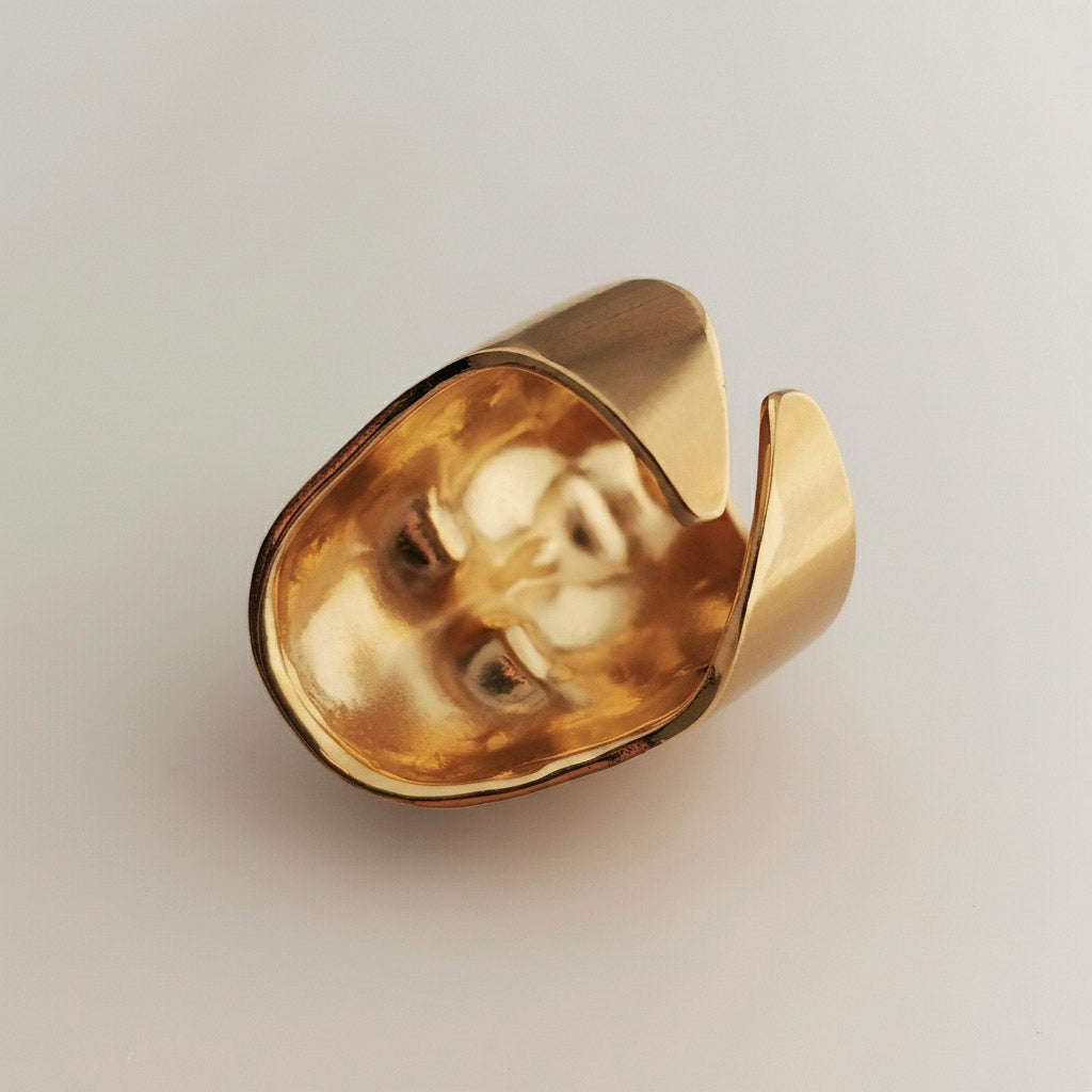 Princexa Face Ring – Goldfilled