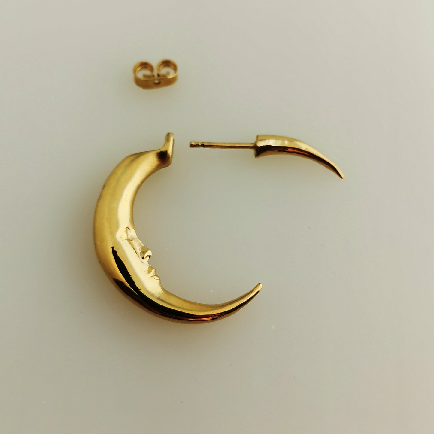Lunática - Moon Earring - Gold plated