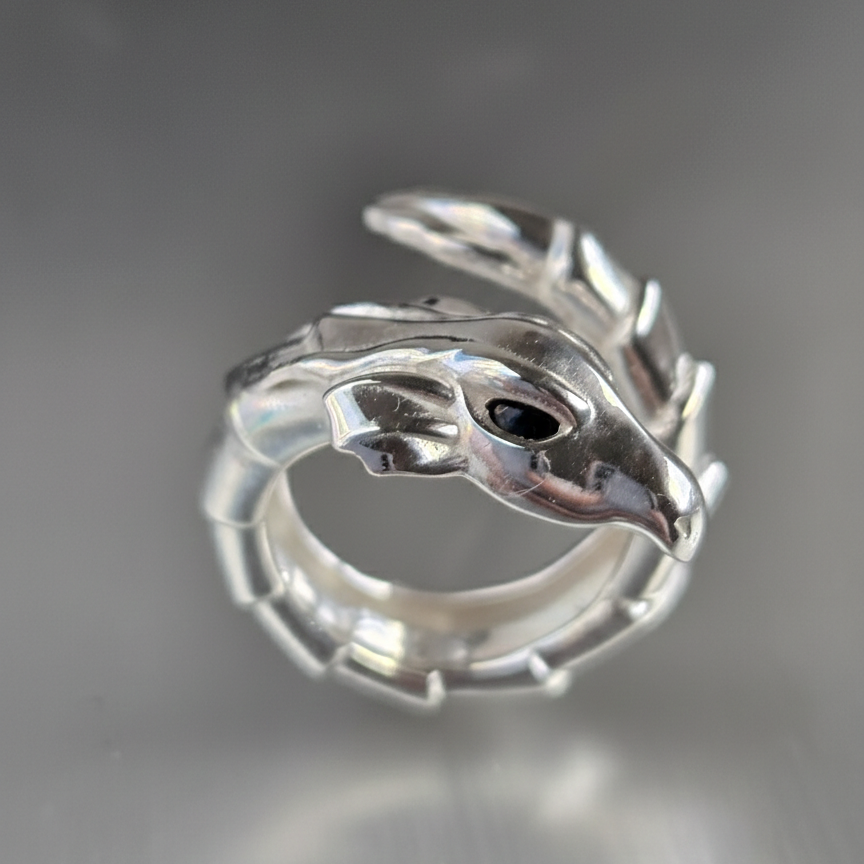 Dragon Ring – Sterling Silver / Gold Plated Sterling Silver
