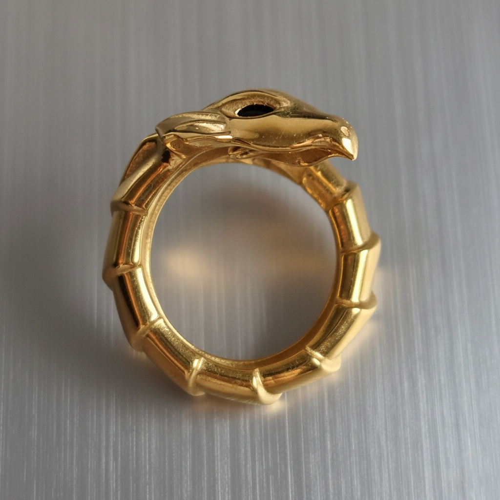 Dragon Ring – Sterling Silver / Gold Plated Sterling Silver