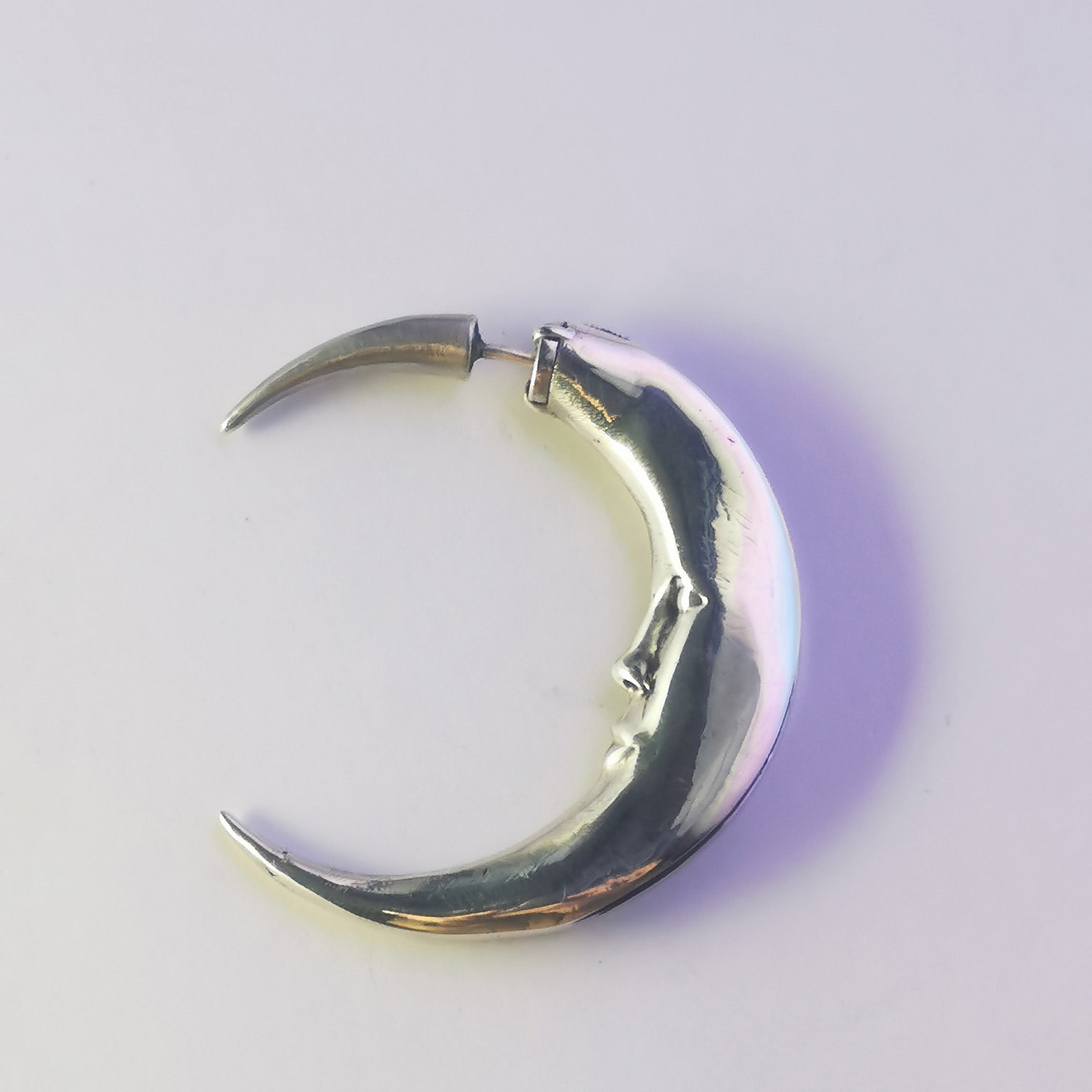 Lunática - Moon Earring - 925 Silver – xtellar-joyas