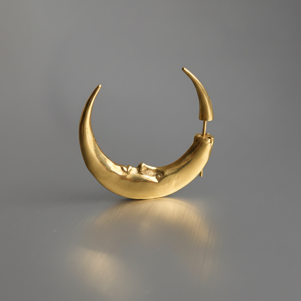 Lunática – Crescent Moon Earring