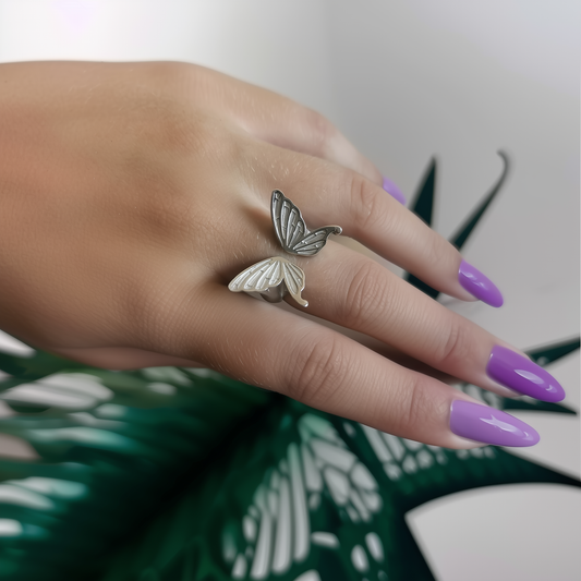 Maripower – Butterfly Ring – 925 Silver