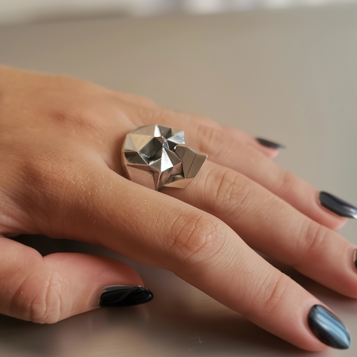 Xtellar Skull – Skull Ring – Silver 925