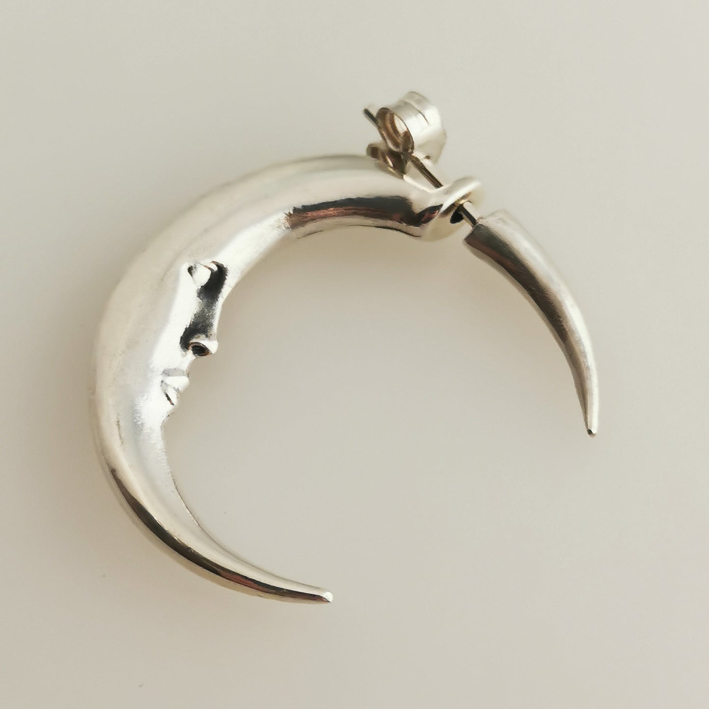 Lunática - Moon Earring - Silver 925 or Gold plated